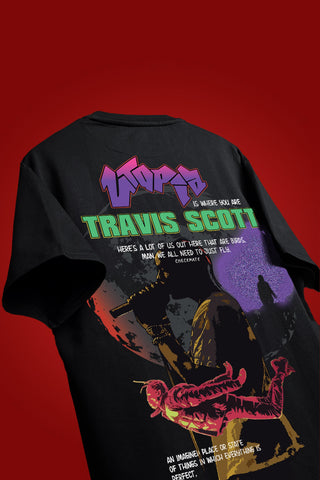 TRAVIS SCOTT: UTOPIA OVERSIZED T-SHIRT - Shop Now - Checkmate Atelier