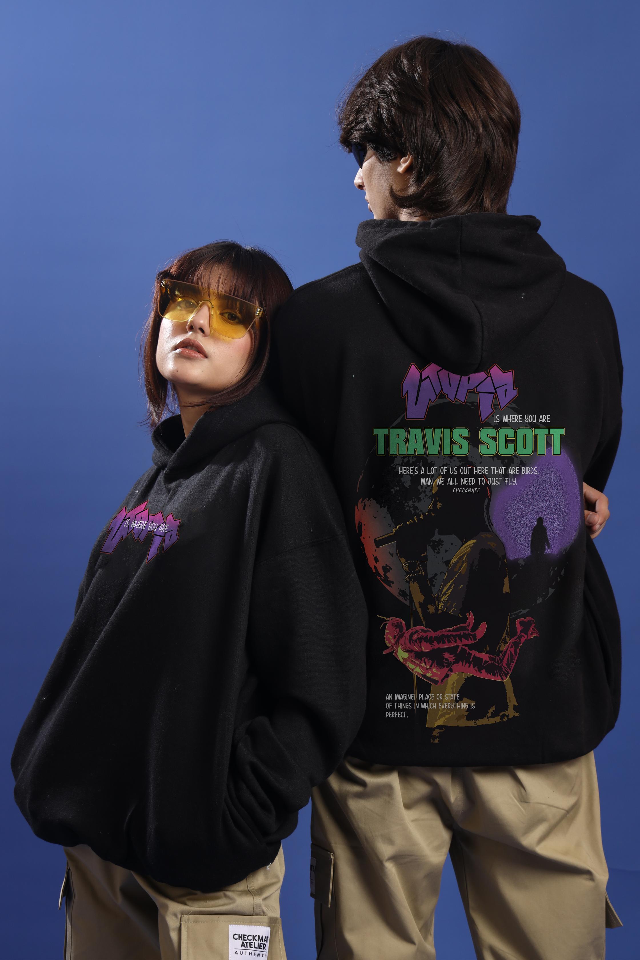 TRAVIS SCOTT: UTOPIA OVERSIZED HOODIE - Shop Now - Checkmate Atelier