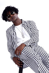 DOTED LINE CASUAL SHIRT
