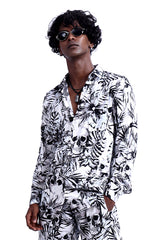 SKULL LEAVES CASUAL SHIRT