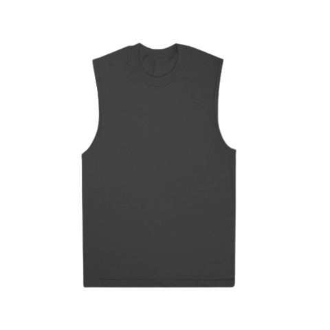 Charcoal Tank Top - Shop Now - Checkmate Atelier