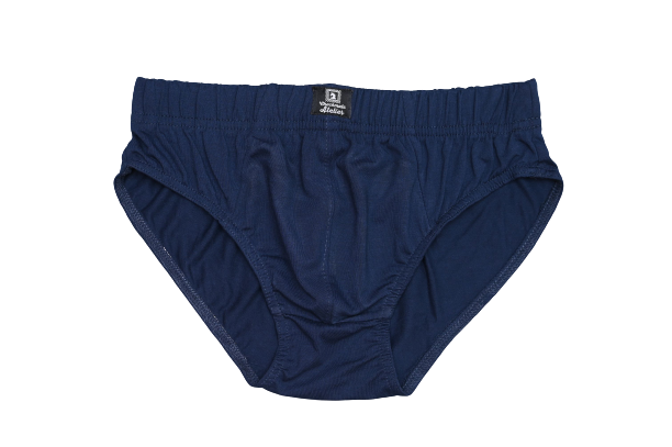 Navy Blue Brief - M - Checkmate Atelier - Official Online Store