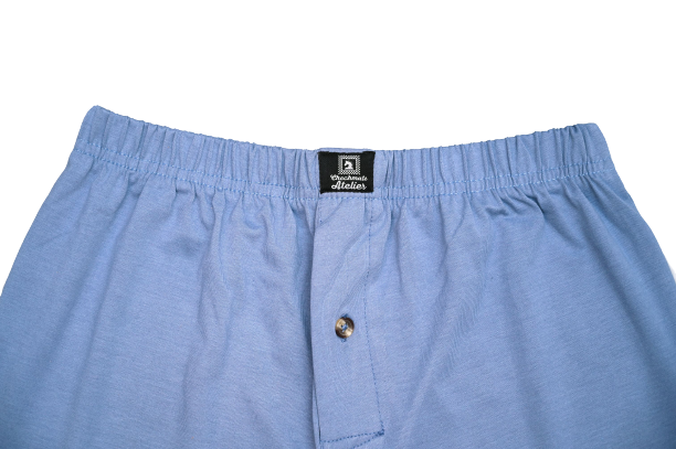 Sky Blue Boxer Shorts - M - Shop Now - Checkmate Atelier