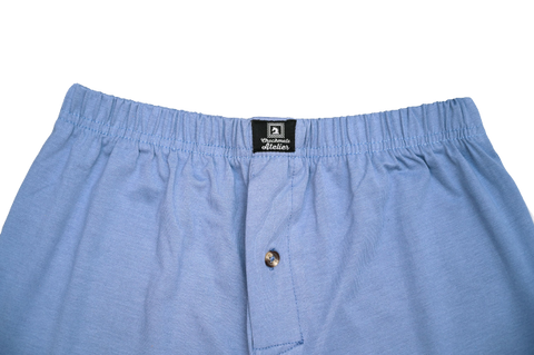 Sky Blue Boxer Shorts - M - Shop Now - Checkmate Atelier