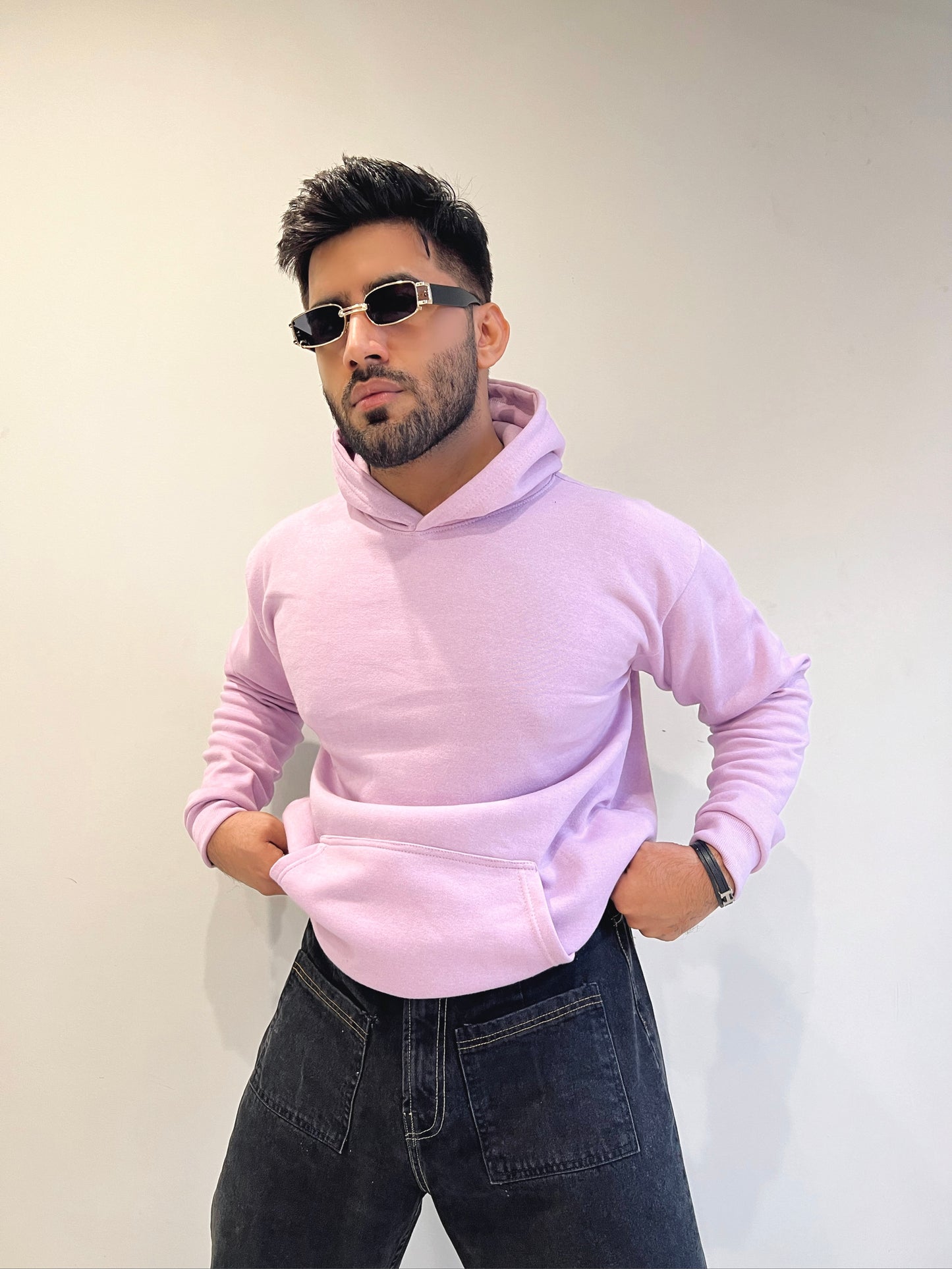 Shop Lilac Purple Drop Shoulder Hoodie - UNISEX Online in Pakistan