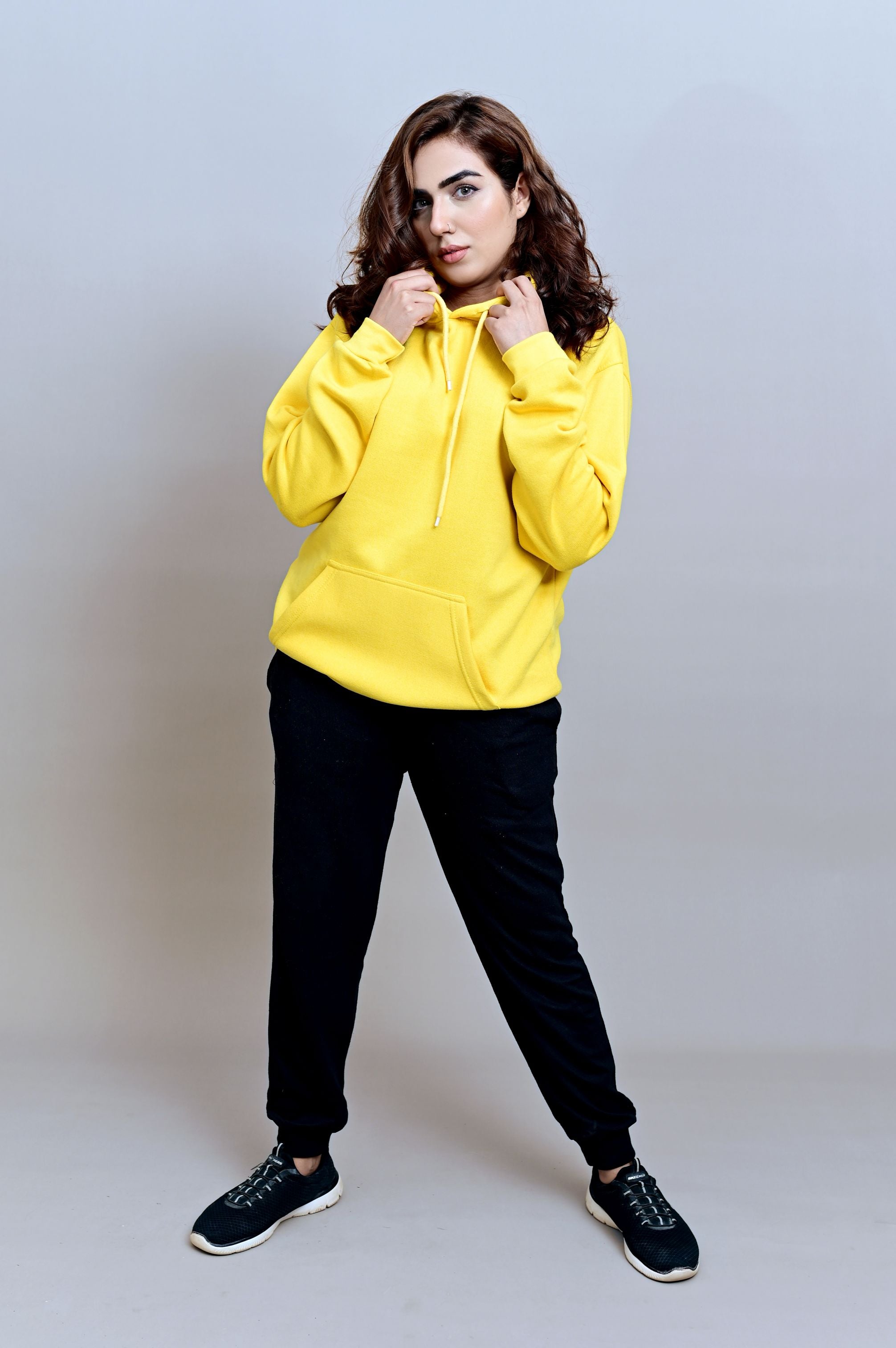 Yellow Basic Hoodie - UNISEX - Shop Now - Checkmate Atelier