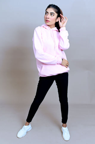 Pink Basic Hoodie - Minor Fault - UNISEX - Shop Now - Checkmate Atelier