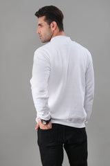 White Basic Mock Neck - M - Checkmate Atelier - Official Online Store