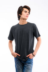 Charcoal Round Neck T-Shirt