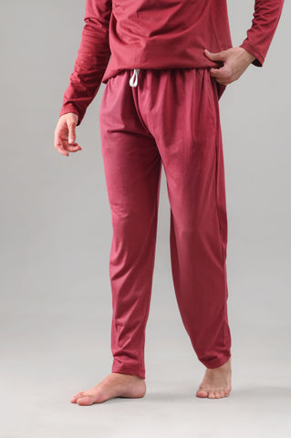 Maroon Pajama - M - Shop Now - Checkmate Atelier