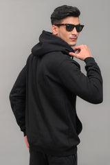 Black Basic Hoodie - M - Checkmate Atelier - Official Online Store