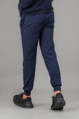 Navy Blue Jogger Pant - M - Checkmate Atelier - Official Online Store