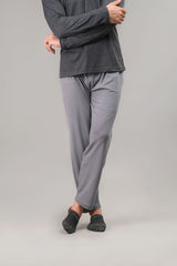 Charcoal Pajama - M - Checkmate Atelier - Official Online Store