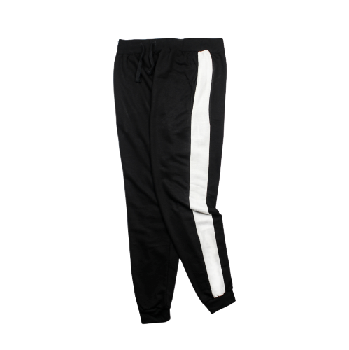 Black Stripe Jogger Pant - Checkmate Atelier - Official Online Store