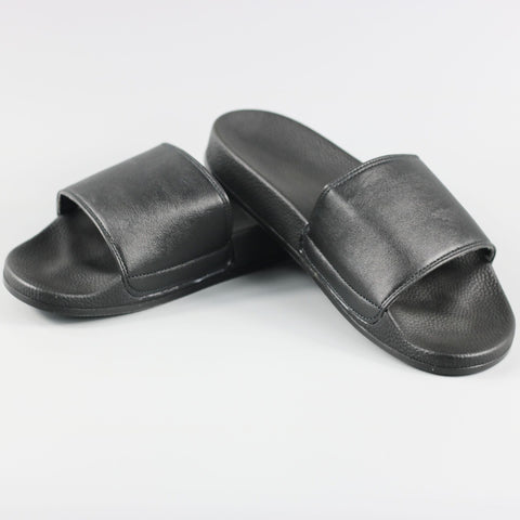 Black Slides - Shop Now - Checkmate Atelier