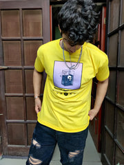 Have Fun Yellow Graphic T-Shirt