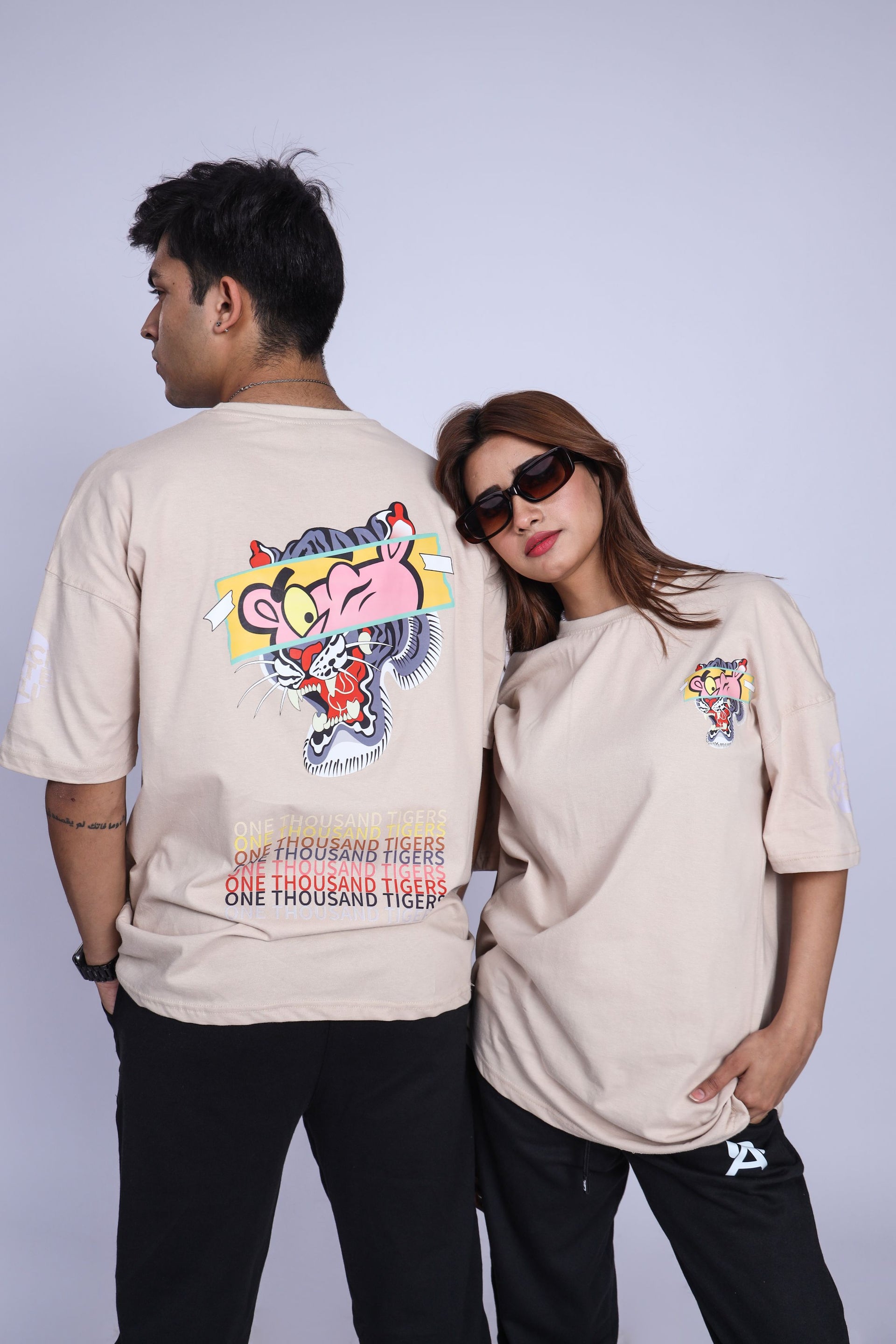Shop [MINOR FAULT] TIGERS OVERSIZED T-SHIRT Online in Pakistan