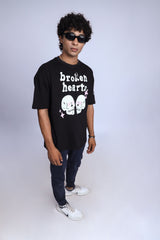 BROKEN HEARTS OVERSIZED T-SHIRT
