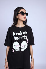 BROKEN HEARTS OVERSIZED T-SHIRT