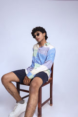 BLUE MULTI SHADES CASUAL SHIRT