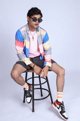 DARK MULTI SHADES CASUAL SHIRT