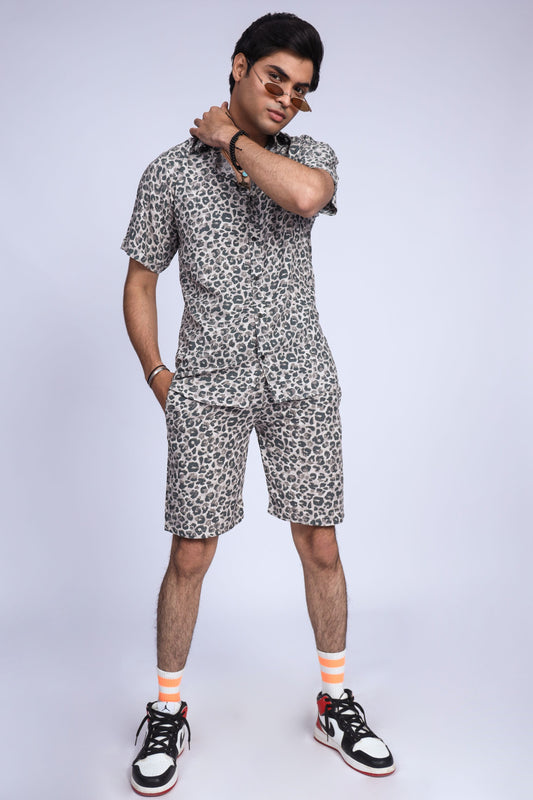 Shop DULL CHEETA CO-ORD SET Online in Pakistan