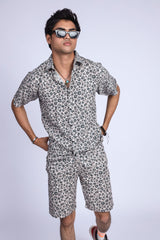DULL CHEETA CO-ORD SET