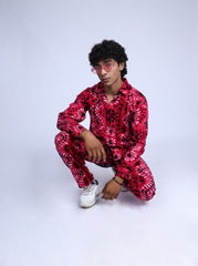RED CLOUDY CO-ORD-SET