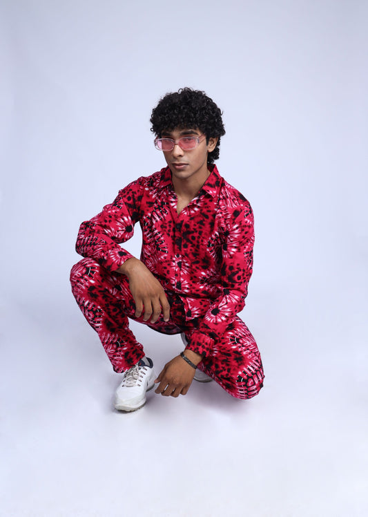 Shop RED CLOUDY CO-ORD-SET Online in Pakistan