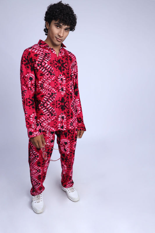 Shop RED CLOUDY CO-ORD-SET Online in Pakistan
