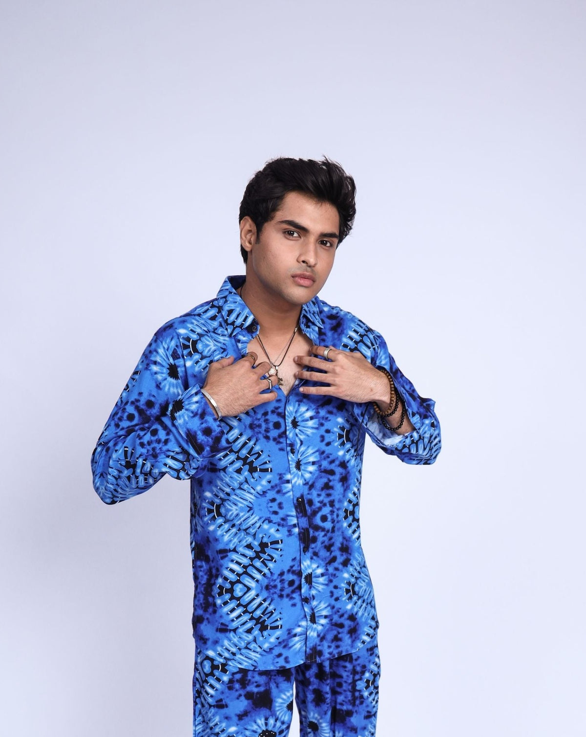 BLUE CLOUDY SHIRT - Shop Now - Checkmate Atelier