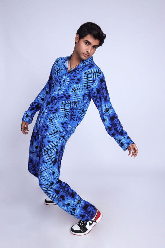 Shop BLUE CLOUDY CO-ORD SET Online in Pakistan