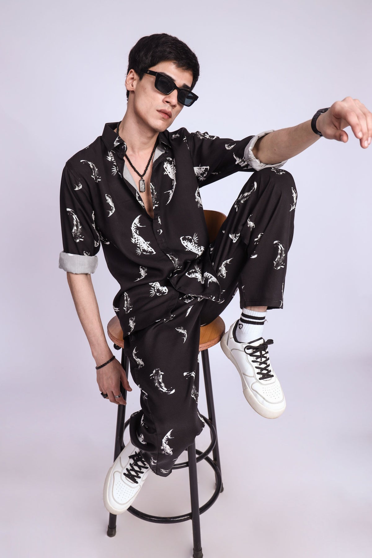BLACK FISH CO-ORD SET