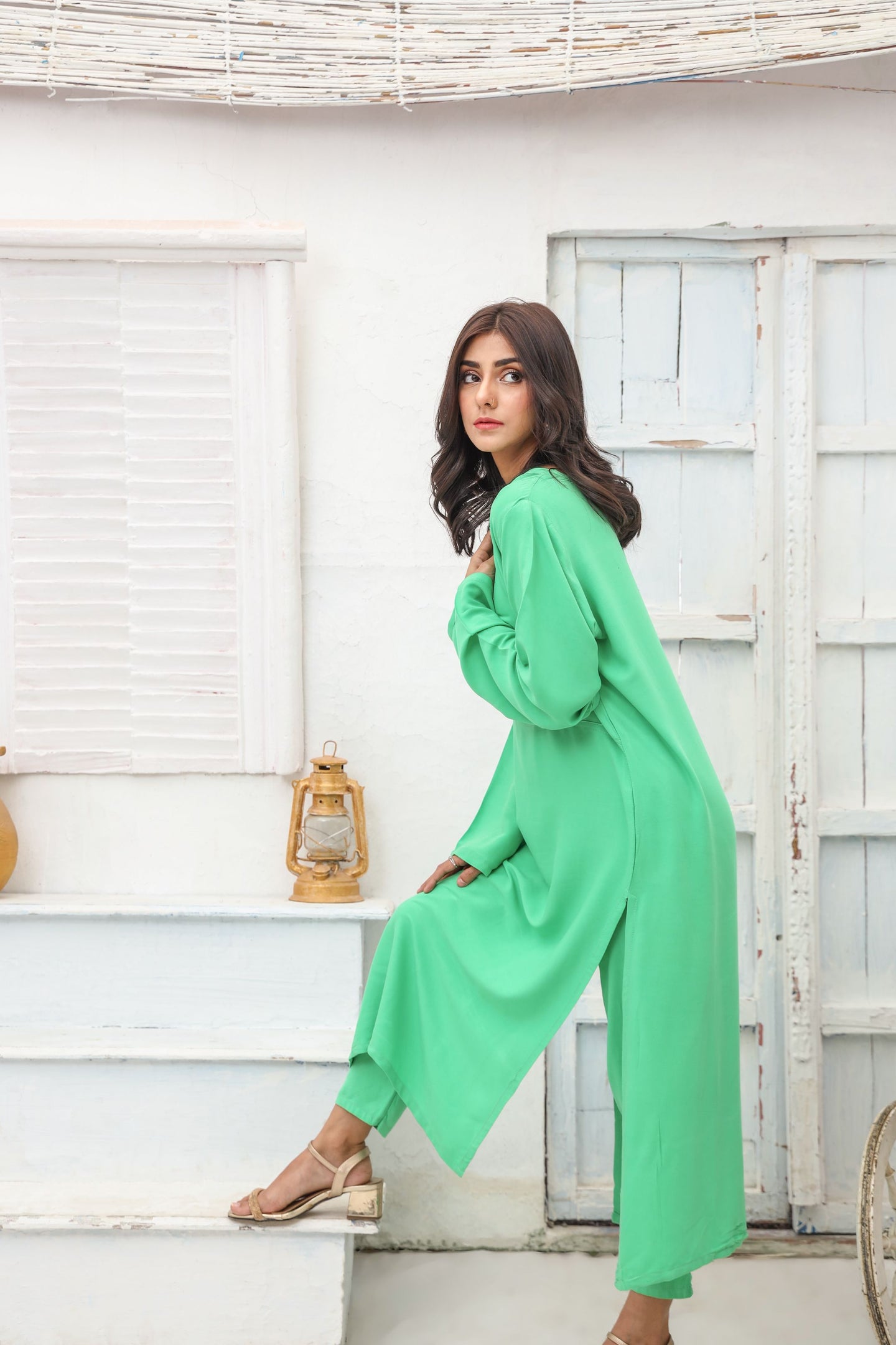 Shop SEAFOAM SOLID SUIT Online in Pakistan