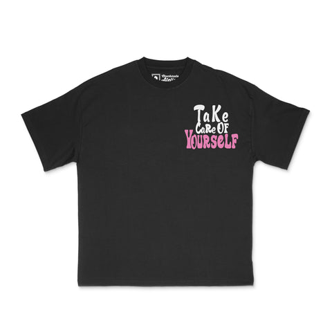 TAKE CARE OVERSIZED T-SHIRT - Shop Now - Checkmate Atelier