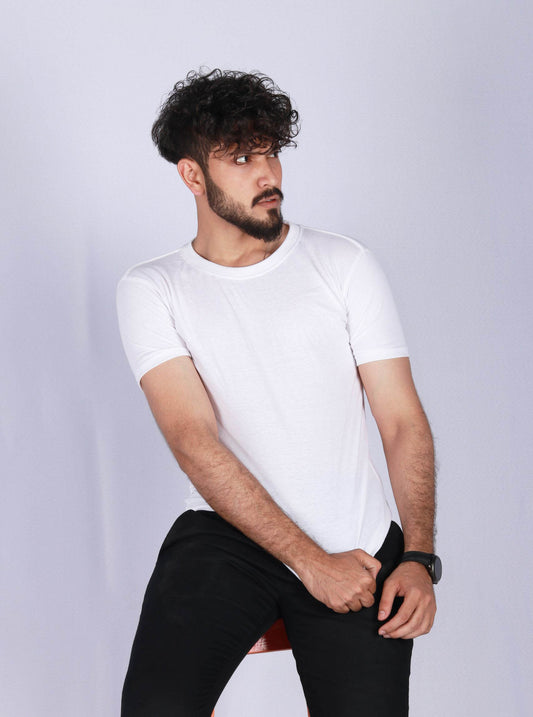 Shop PURE WHITE TEE Online in Pakistan