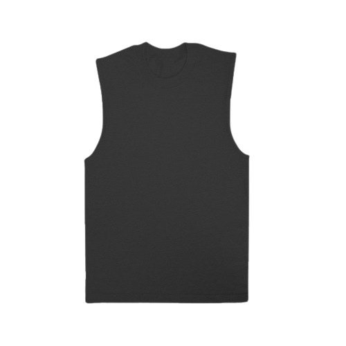 Charcoal Tank Top - Checkmate Atelier - Official Online Store