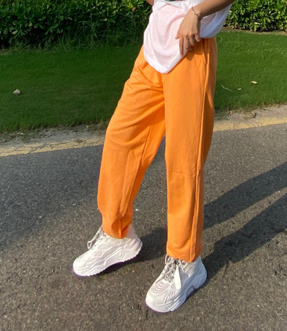 Monarch Orange Jogger Pant - W - Shop Now - Checkmate Atelier