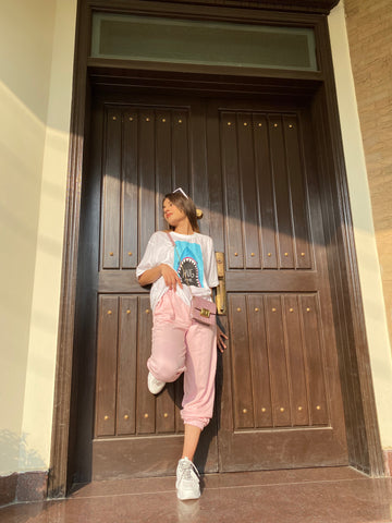 Mauvelous Pink Jogger Pant - W - Shop Now - Checkmate Atelier