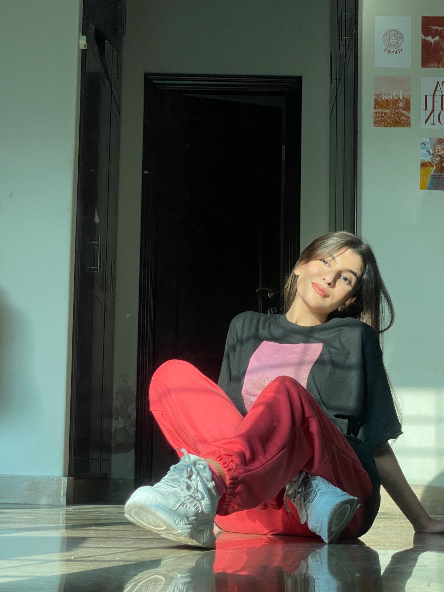 Shop Punch Pink Jogger Pant - W Online in Pakistan