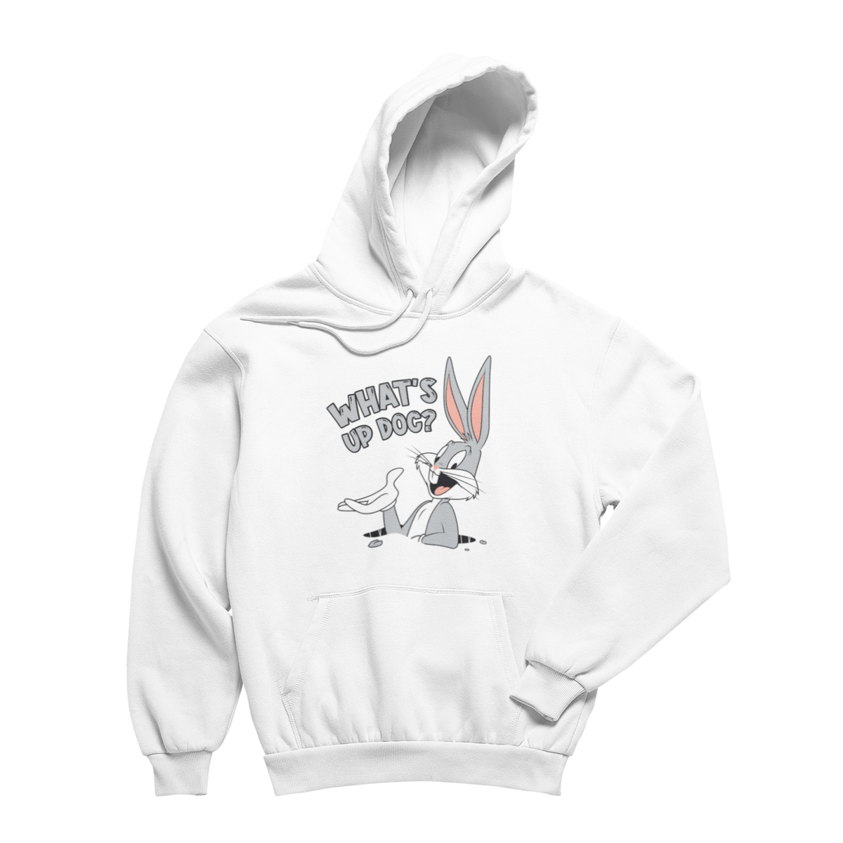 Whats Up Doc Graphic Hoodie - Checkmate Atelier - Official Online Store