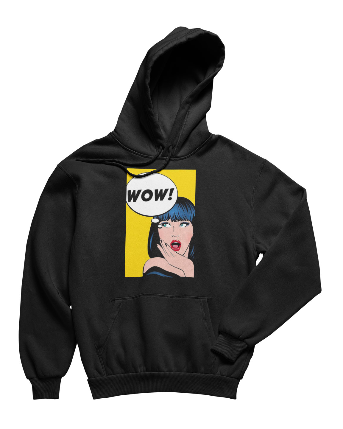 Wow Pop Art Hoodie - Shop Now - Checkmate Atelier