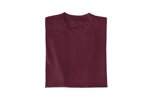 Shop STEEL MAROON TEE (PLUS SIZE) Online in Pakistan