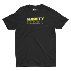 Rarity Black Graphic Front/Back T-Shirt