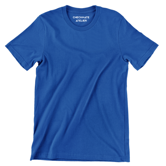 Shop Royal Blue Round Neck T-Shirt Online in Pakistan