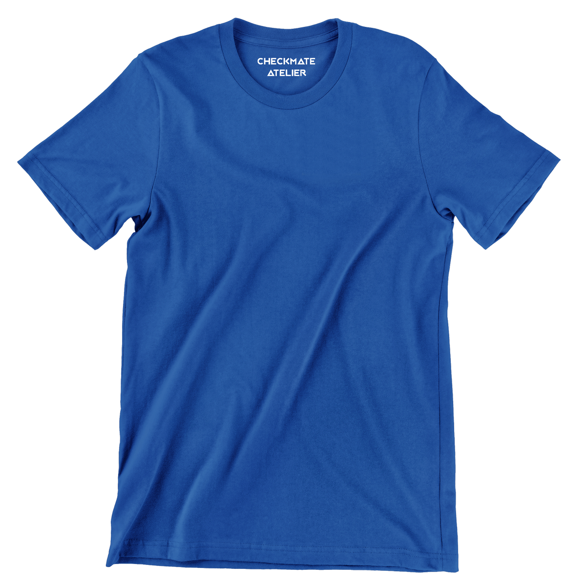 Royal Blue Basic T-Shirt - Checkmate Atelier - Official Online Store